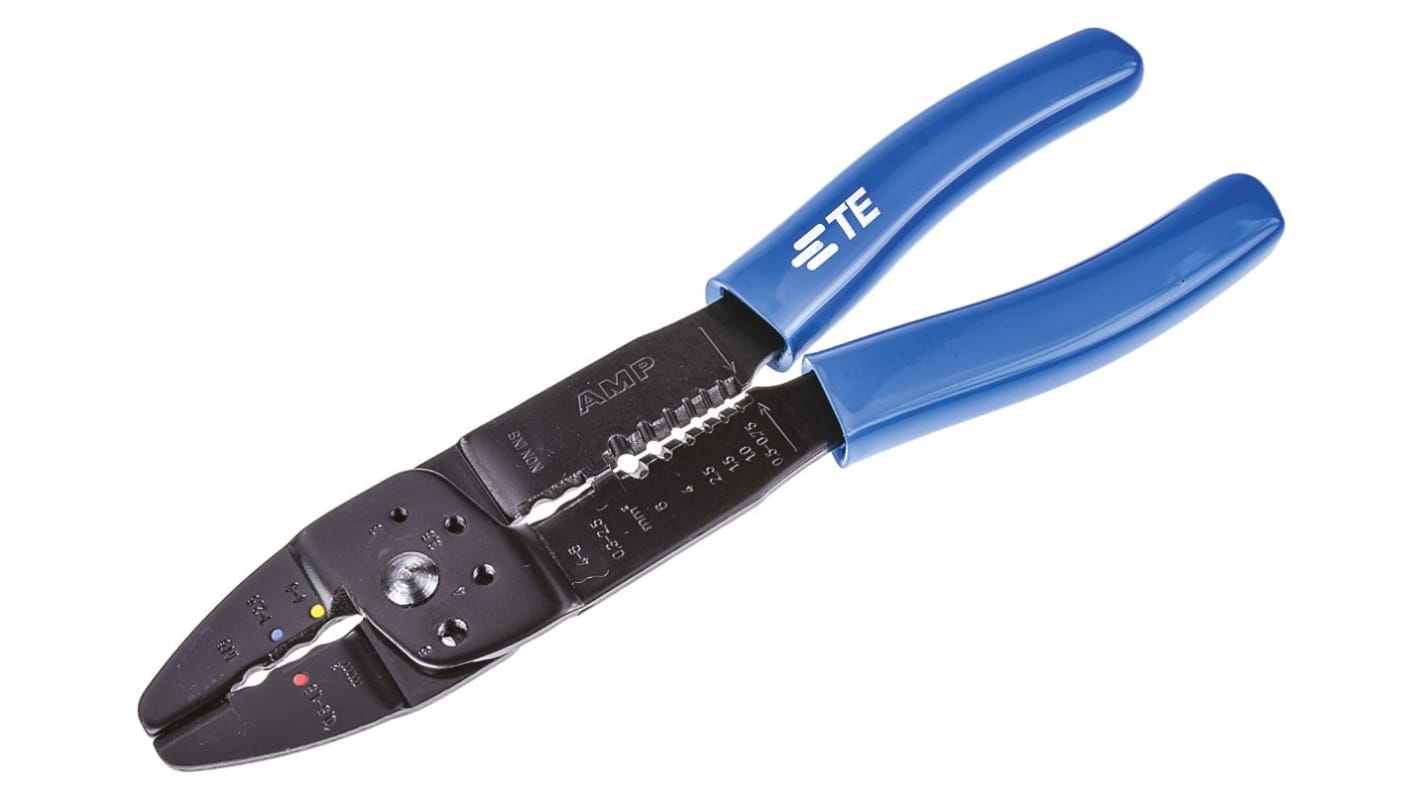 Herramienta de crimpado TE Connectivity, serie SUPER CHAMP II, para cables de 0.4 → 6mm²