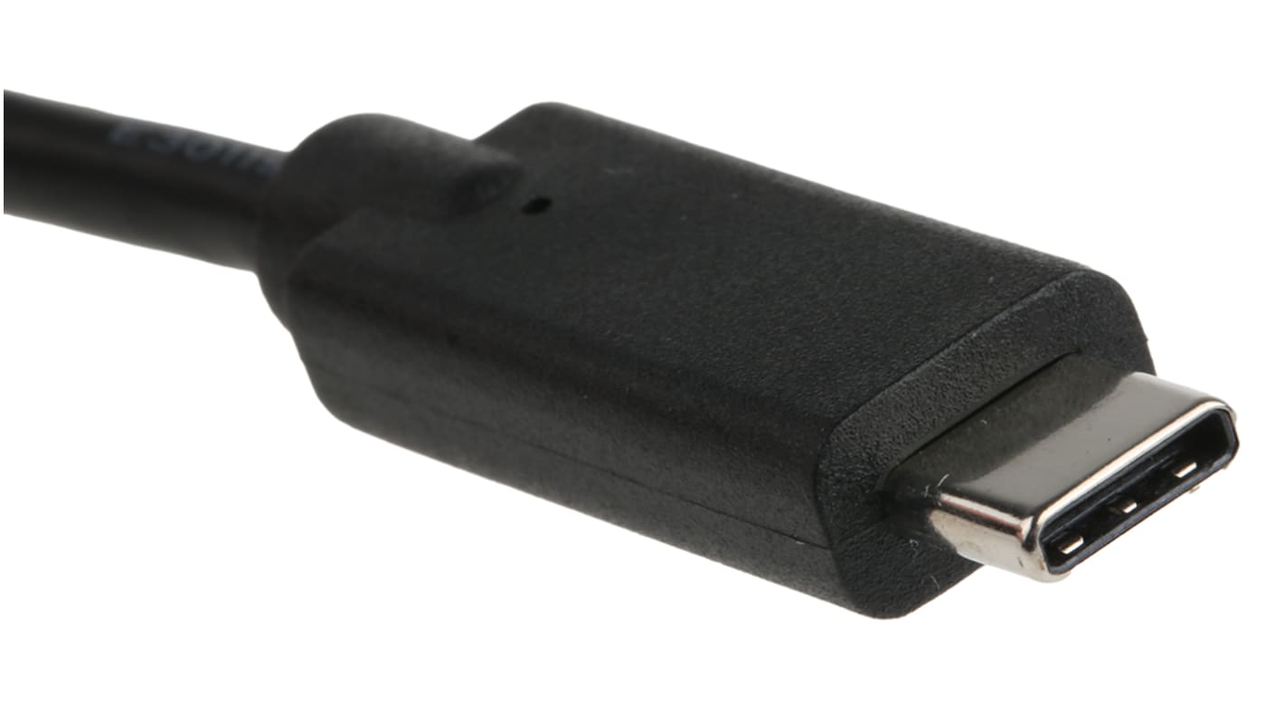 Cavo USB Roline USB A/USB C, L. 1m, col. Nero