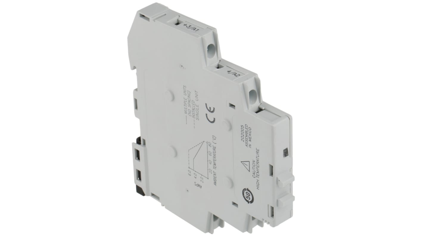 RS PRO Solid State Interface Relay, 32 V dc Control, 6 A Load, DIN Rail