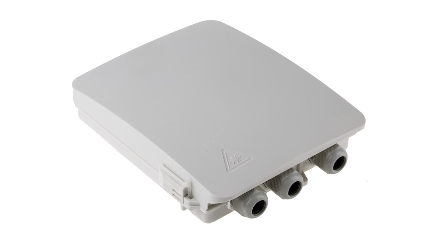 RS PRO 8 Port Simplex/Duplex Indoor / Outdoor Distribution Box