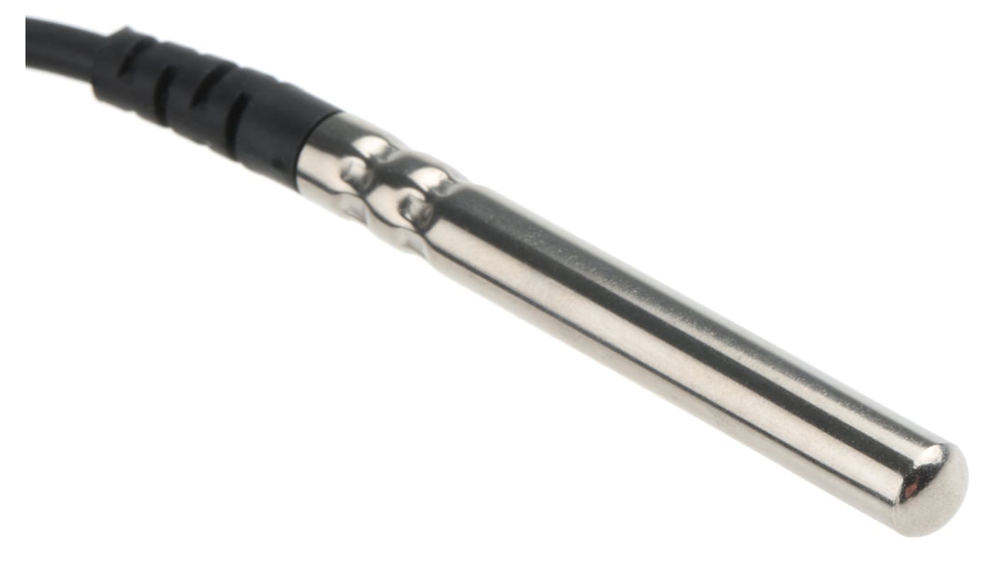 Carel Type NTC Temperature Probe 50mm Length, 6mm Diameter → +105°C