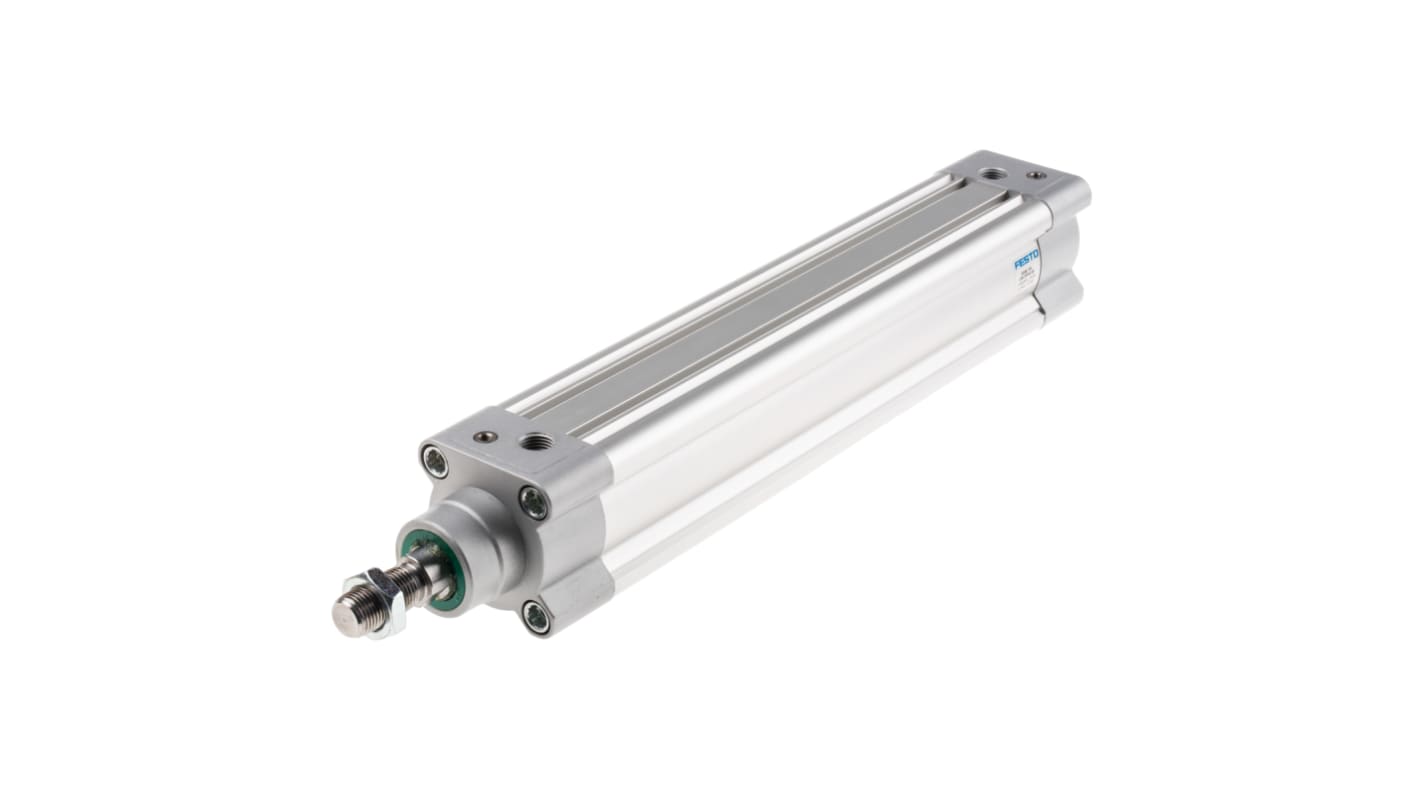 Festo Pneumatic Piston Rod Cylinder - 1366956, 50mm Bore, 250mm Stroke, DSBC Series, Double Acting