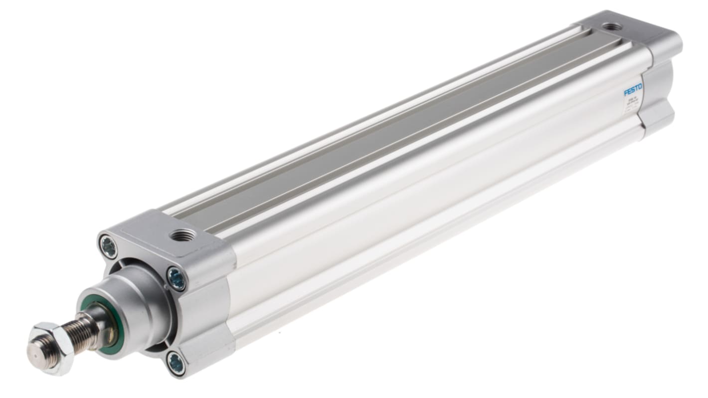 Festo Pneumatic Piston Rod Cylinder - 1376312, 50mm Bore, 320mm Stroke, DSBC Series, Double Acting