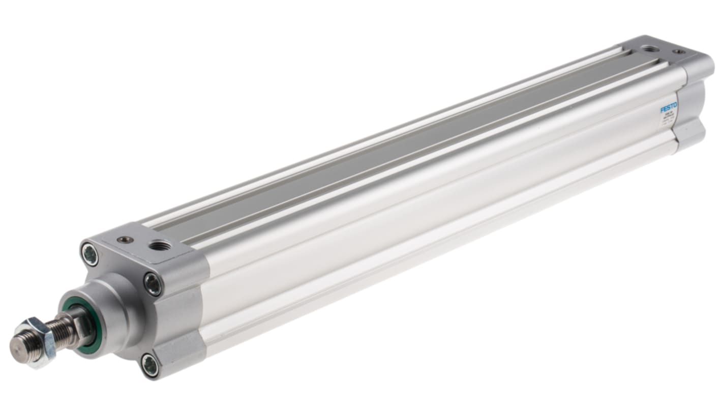 Festo Pneumatic Piston Rod Cylinder - 1366958, 50mm Bore, 400mm Stroke, DSBC Series, Double Acting