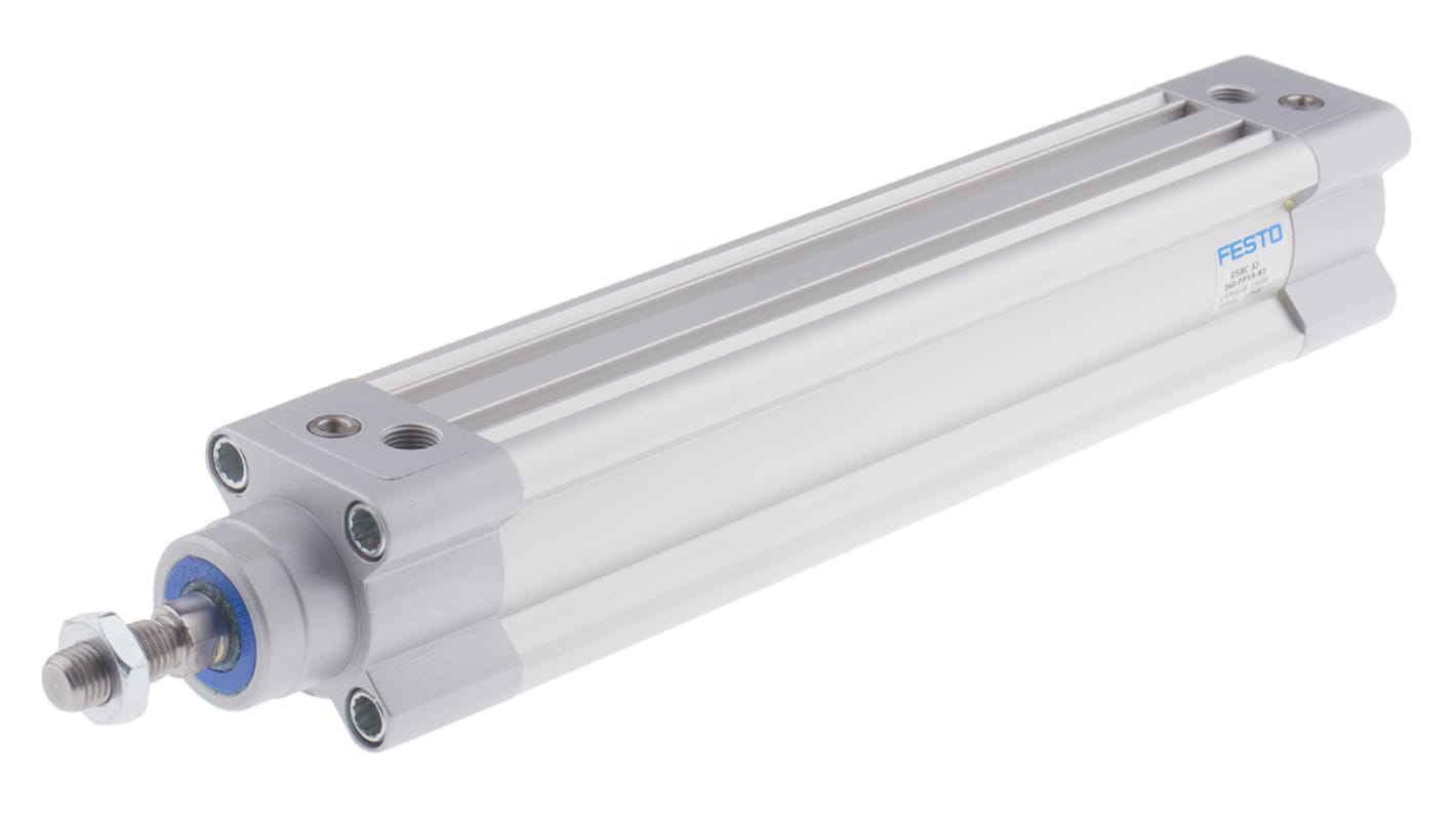 Festo Pneumatic Piston Rod Cylinder - 1376428, 32mm Bore, 160mm Stroke, DSBC Series, Double Acting