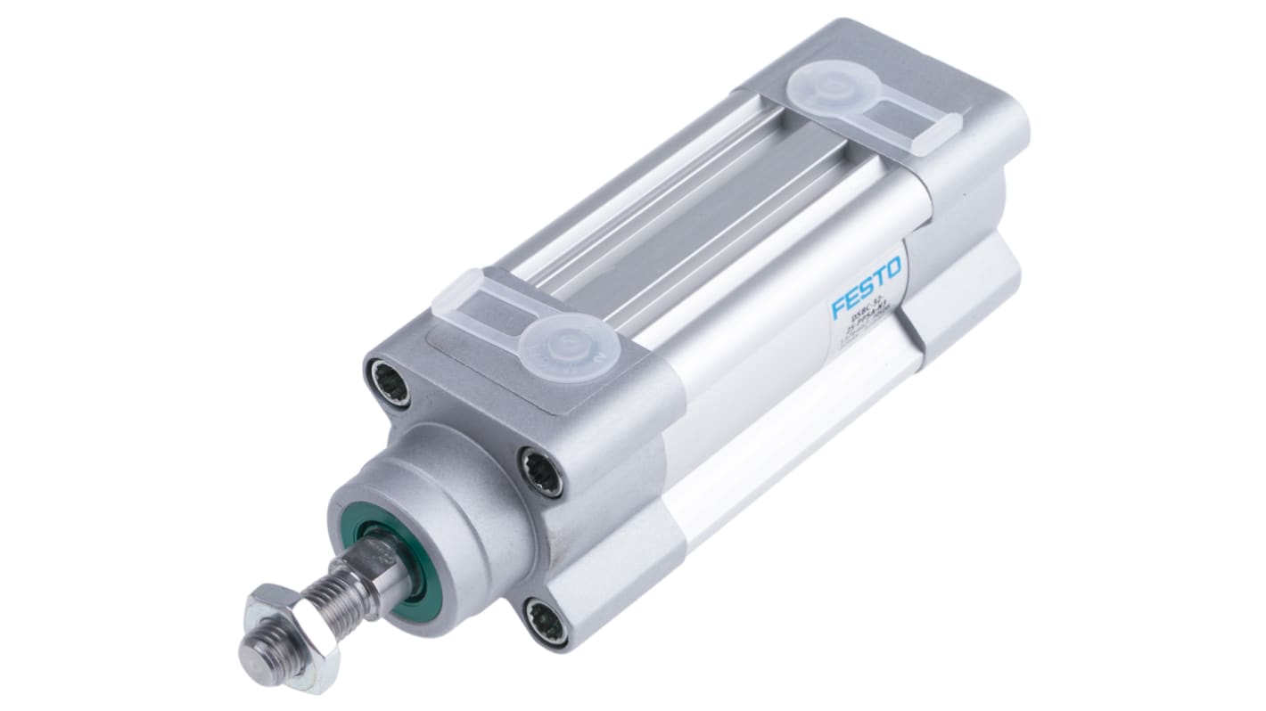 Festo Pneumatic Piston Rod Cylinder - 1376467, 32mm Bore, 25mm Stroke, DSBC Series, Double Acting