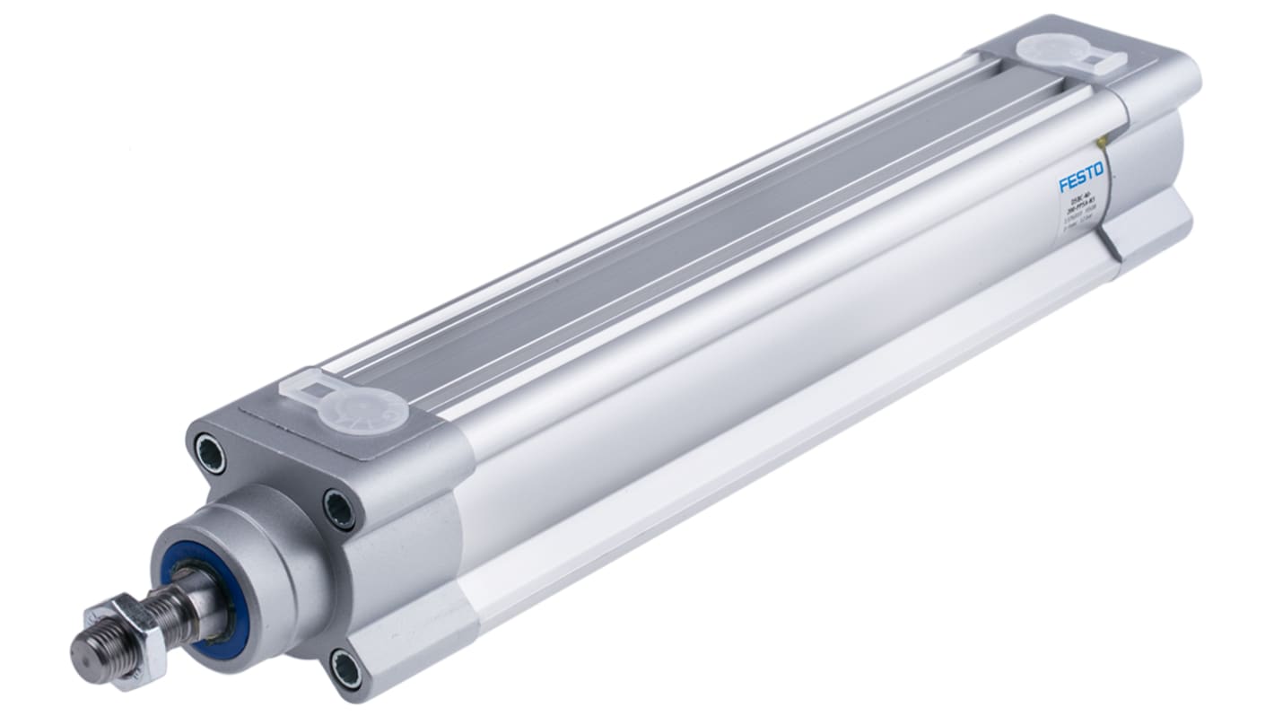 Festo Pneumatic Piston Rod Cylinder - 1376910, 40mm Bore, 200mm Stroke, DSBC Series, Double Acting