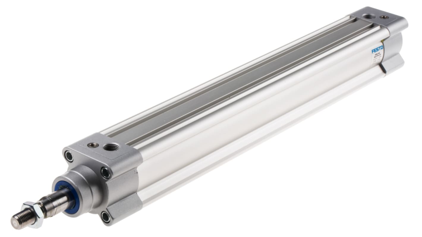 Dugattyúrudas pneumatikus munkahenger Dupla művelet, 461.9 x 54 x 54mm Festo DSBC-40-300-PPVA-N3 Férfi G 1/4