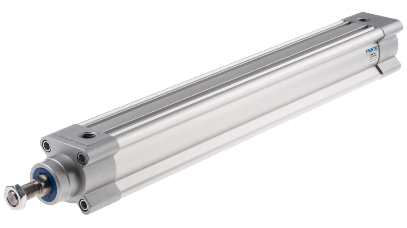 Festo Pneumatic Piston Rod Cylinder - 1376912, 40mm Bore, 320mm Stroke, DSBC Series, Double Acting