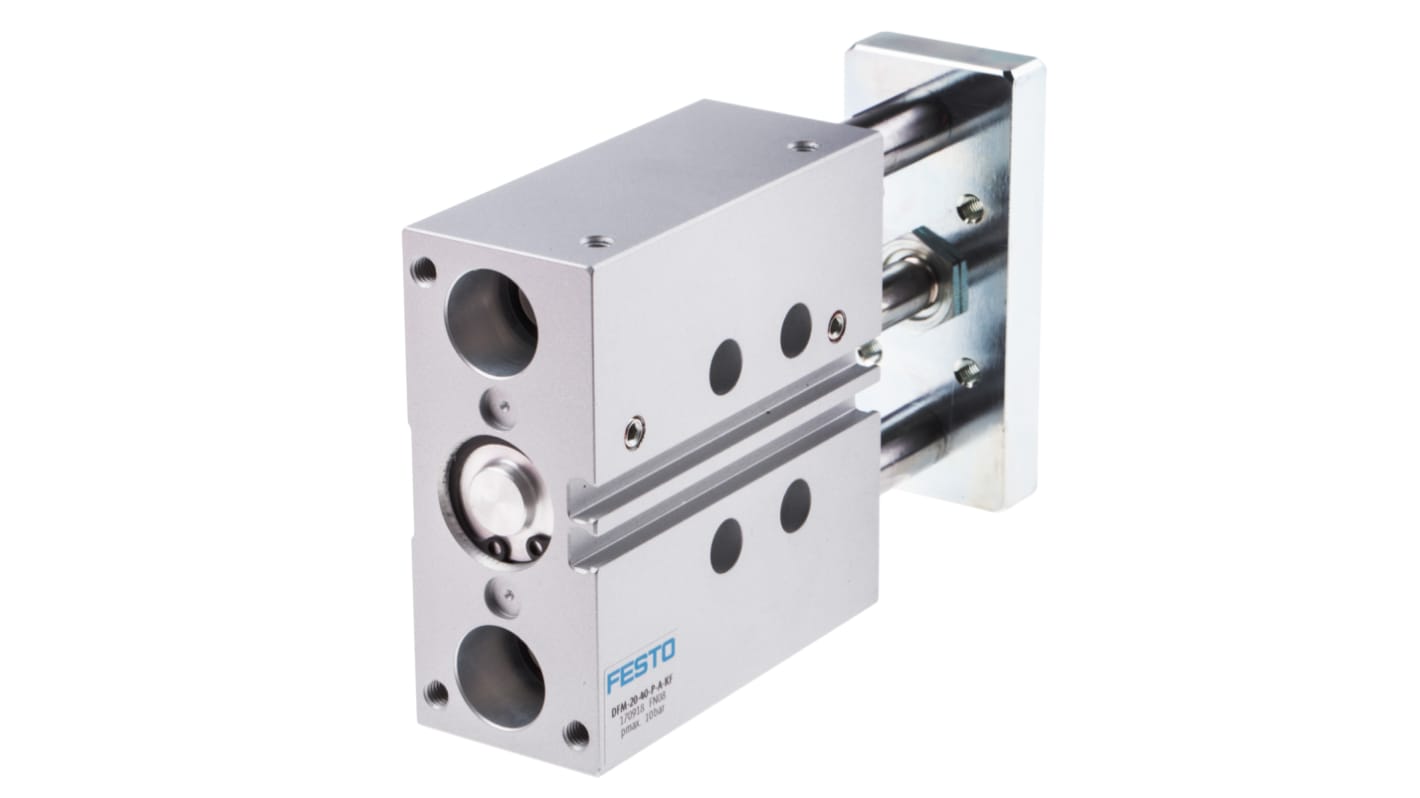 Festo Pneumatic Guided Cylinder - 170918, 20mm Bore, 40mm Stroke, DFM Series, Double Acting