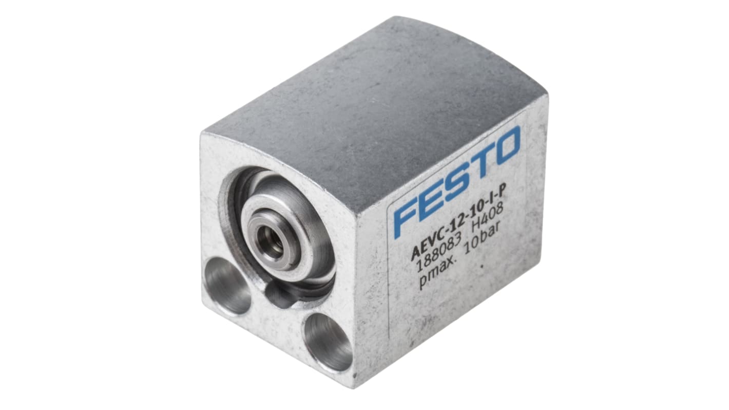 AEVC1210IP Festo Pneumatic Cylinder 188083, 12mm Bore, 10mm