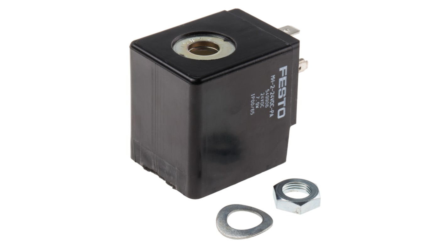 Festo 24 V dc Solenoid Valve Coil