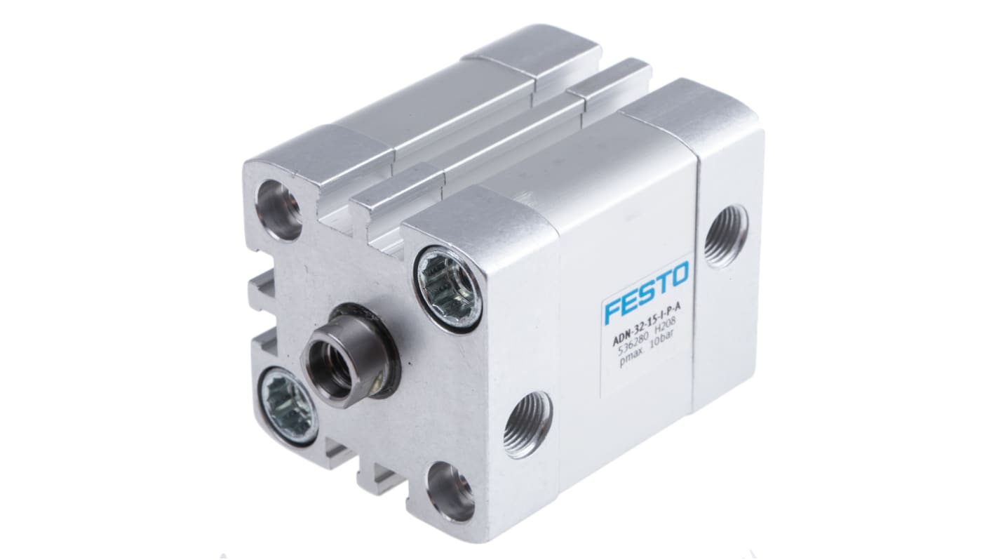 ADN3215IPA Festo Pneumatic Cylinder 536280, 32mm Bore, 15mm
