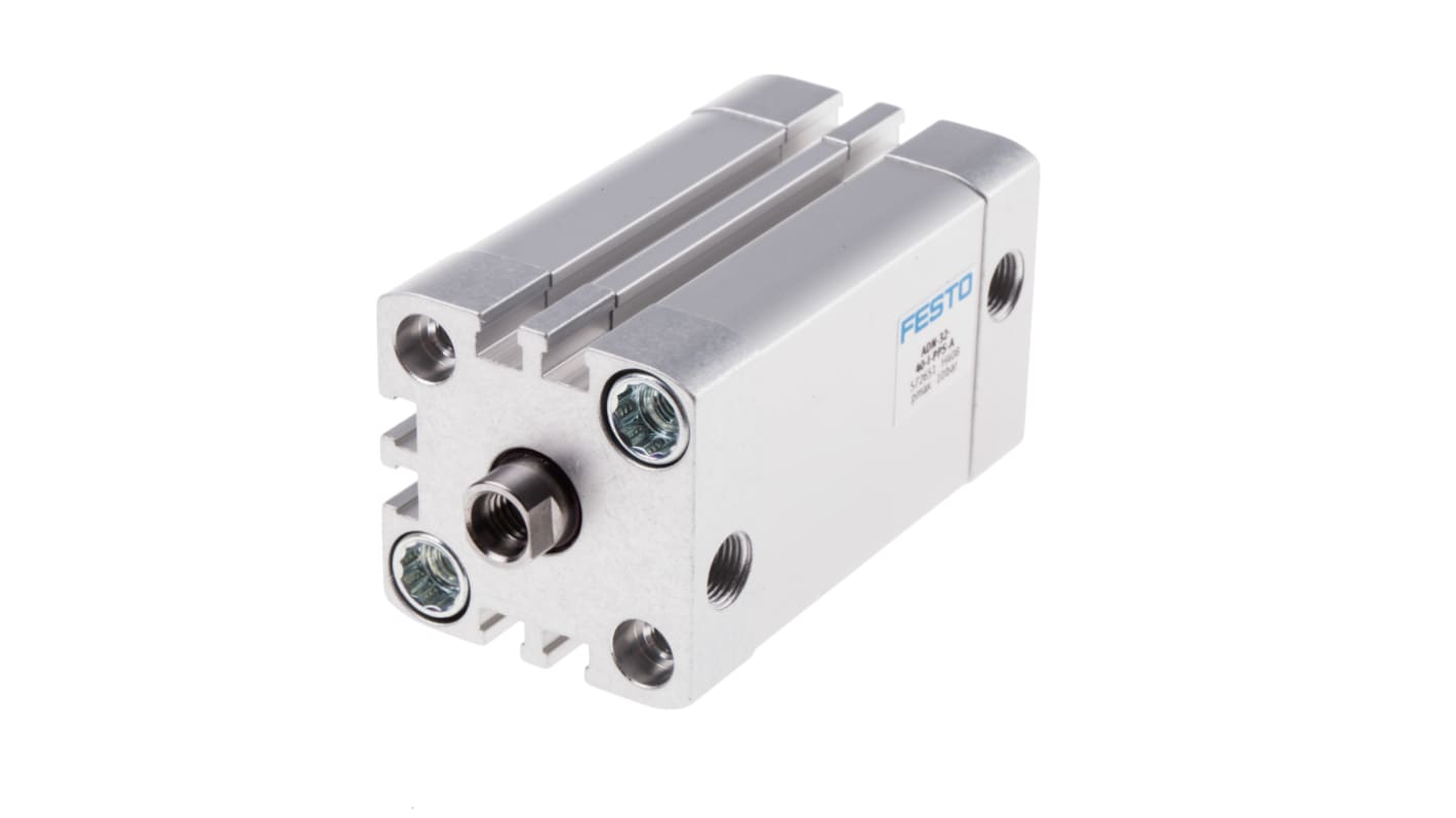 Festo Pneumatic Cylinder - 572651, 32mm Bore, 40mm Stroke, ADN Series, Double Acting