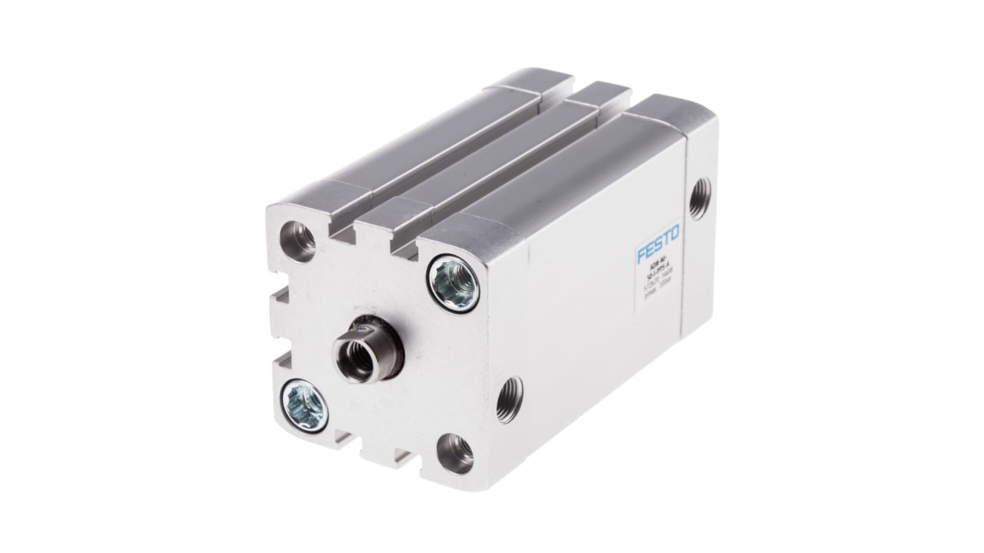 Festo Pneumatic Cylinder - 572670, 40mm Bore, 50mm Stroke, ADN Series, Double Acting