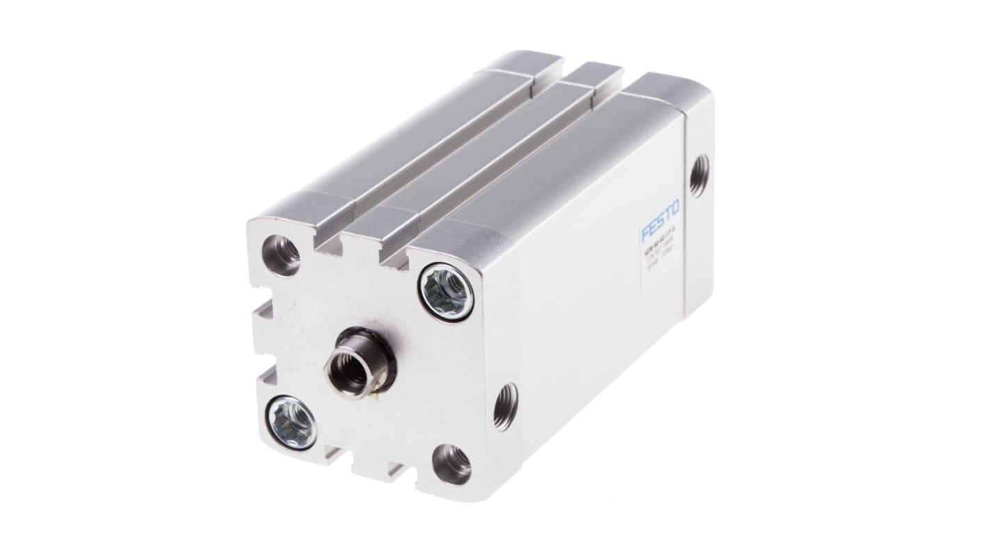 Festo Pneumatic Cylinder - 536307, 40mm Bore, 60mm Stroke, ADN Series, Double Acting