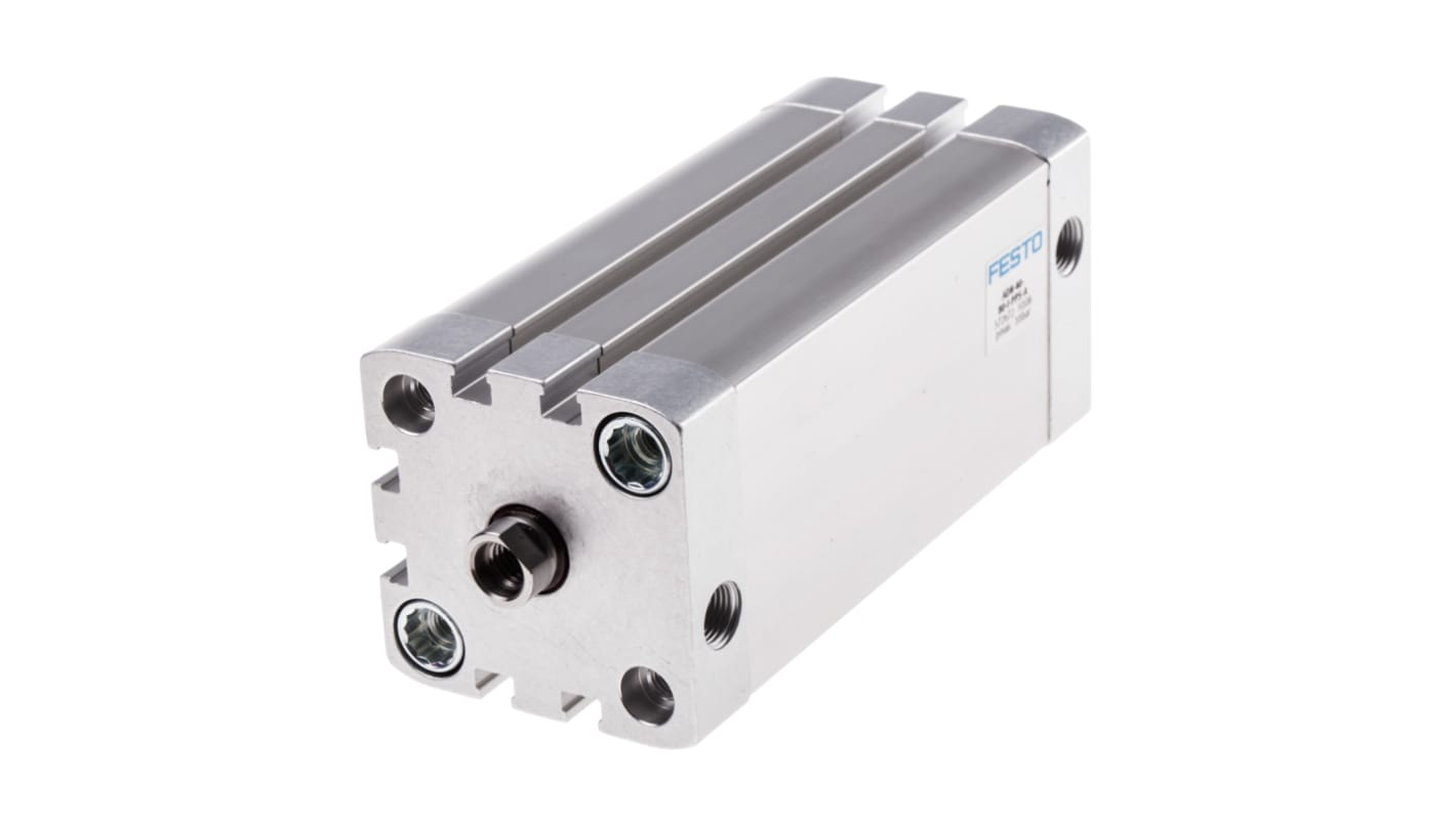 Festo Pneumatic Cylinder - 572672, 40mm Bore, 80mm Stroke, ADN Series, Double Acting