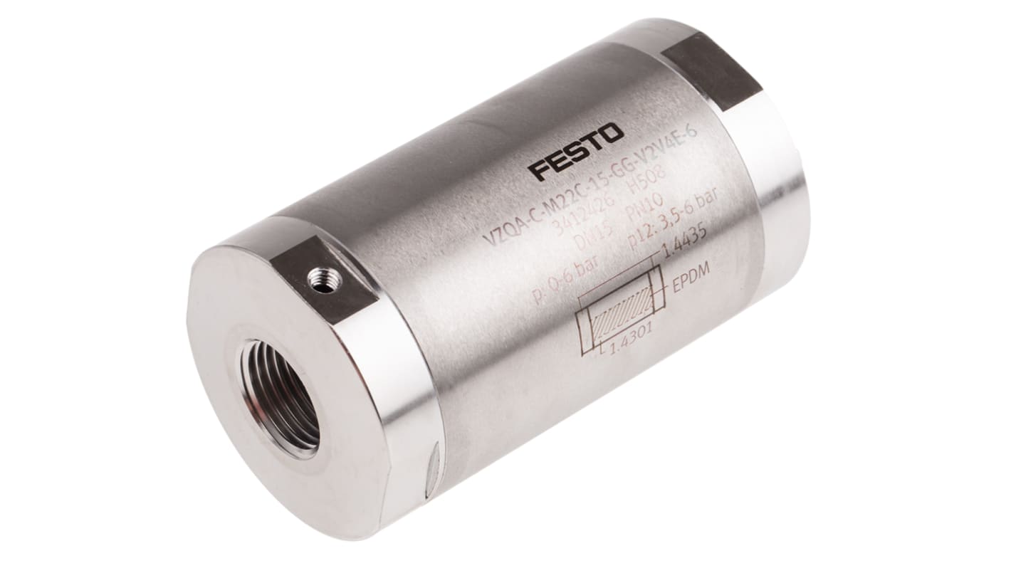 Festo VZQA Series Threaded Pinch Valve, 3412426