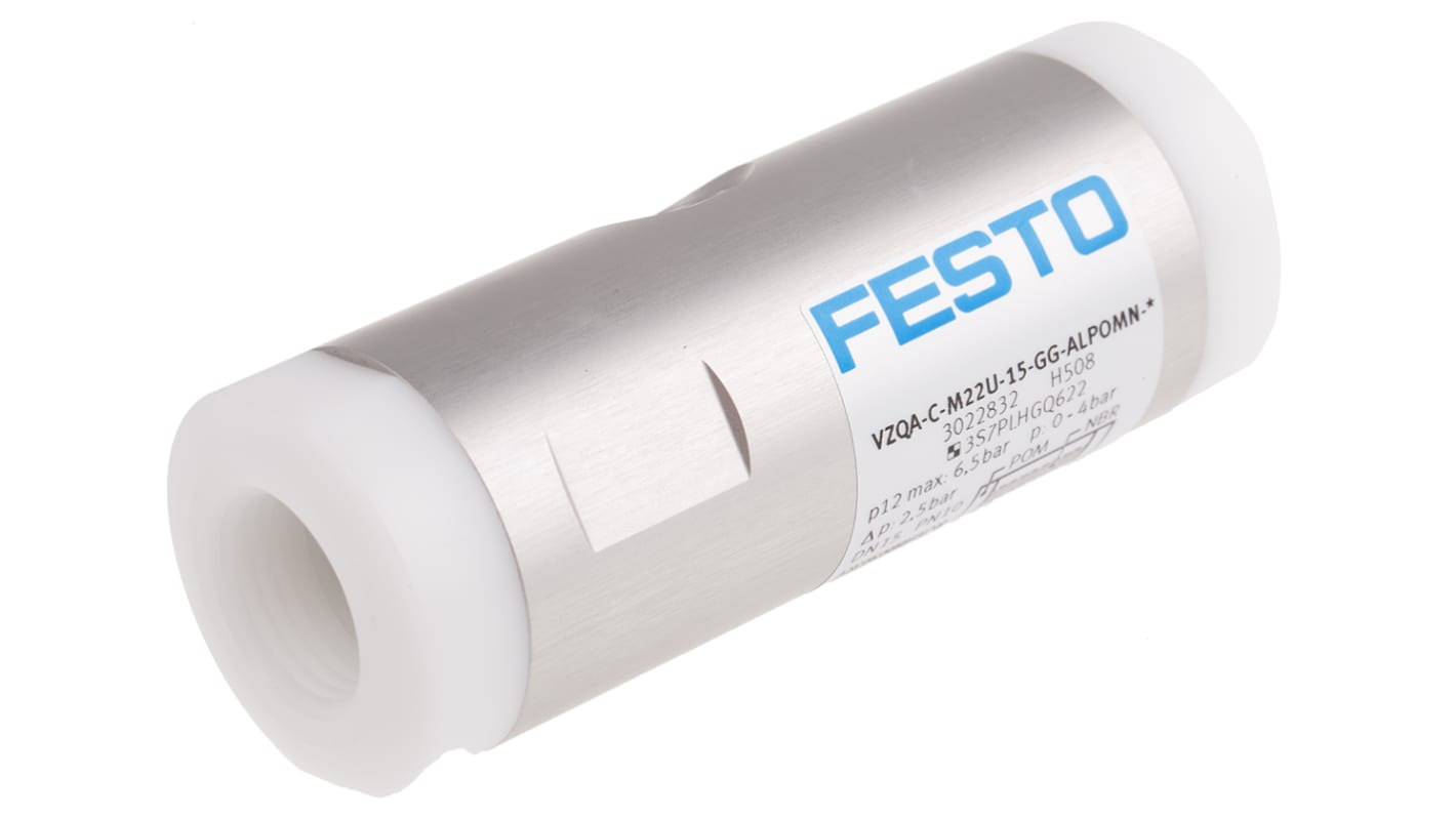 Festo VZQA Quetschventil, 0bar