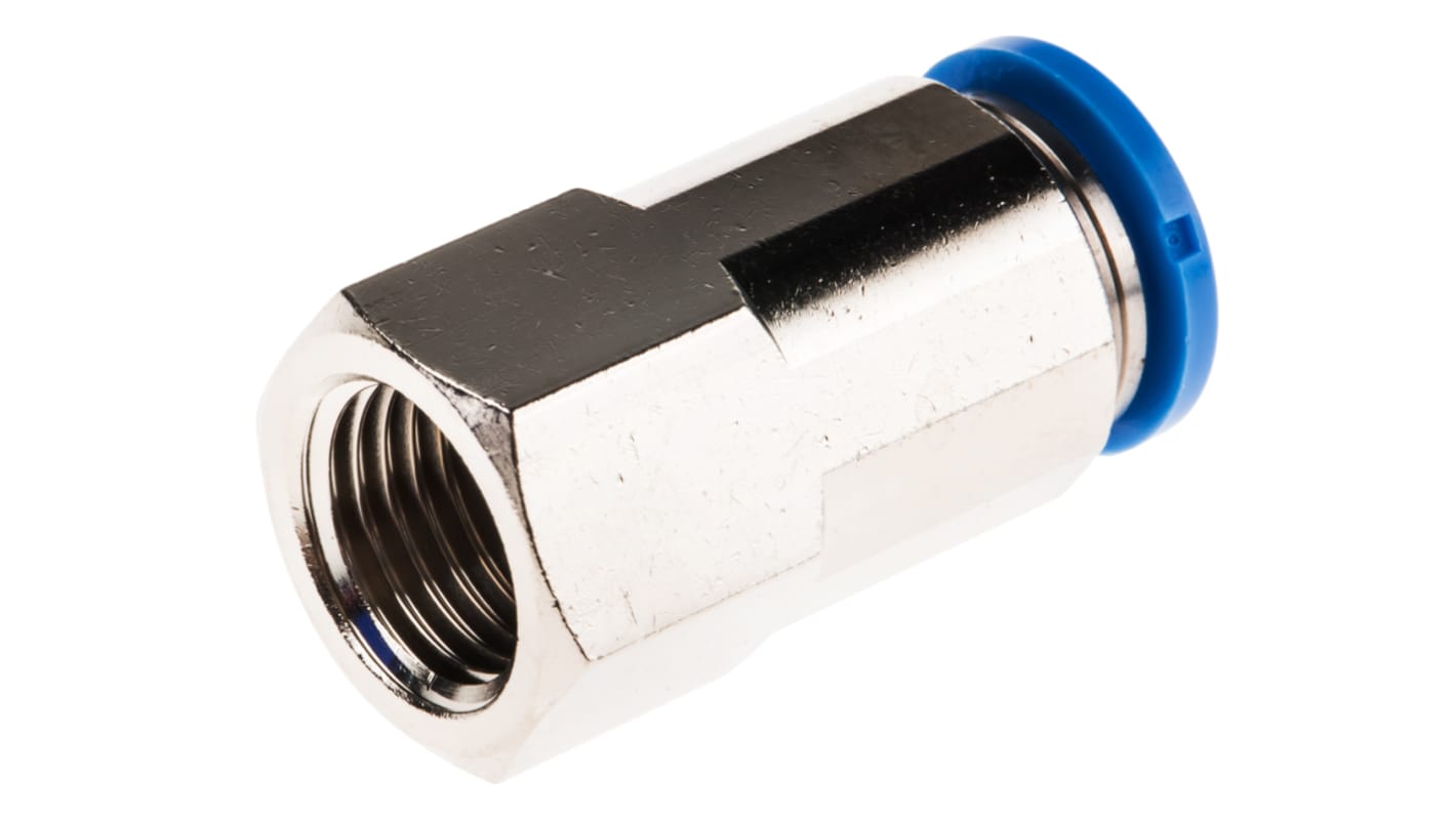 Adaptateur droit fileté Festo QS vers Enfichable 10 mm G 1/4 Femelle