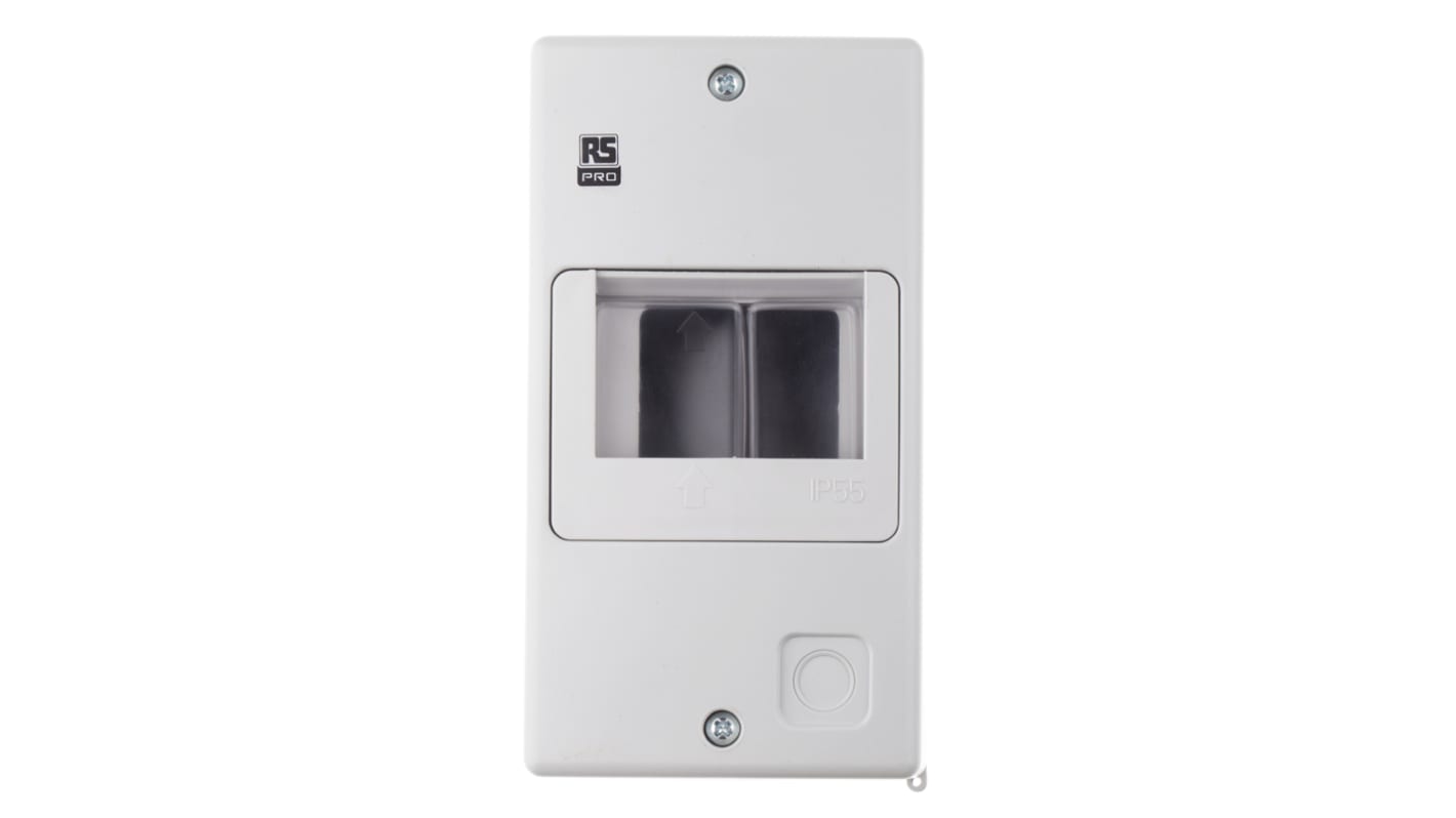 RS PRO Enclosure for Use with MS32 & MSB32 Motor Protection Circuit Breakers