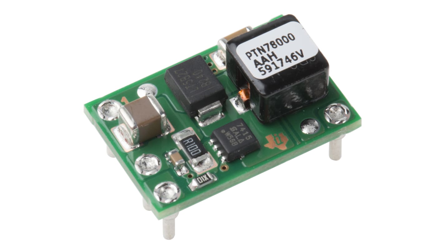 Modulo di alimentazione c.c.-c.c. PTN78000AAH, 1-Channel, 7 V Input, 5-Pin, Modulo DIP