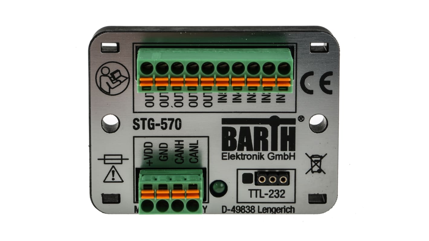 PLC – I/O modul řada LOCOCube mini-PLC, výstup: Digitální CAN Montáž do panelu 7 → 32 V DC BARTH