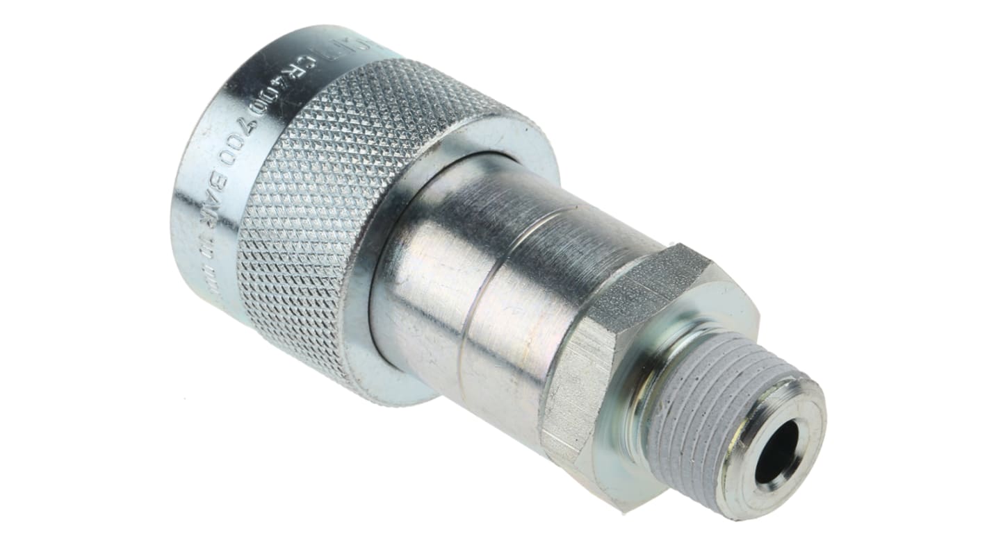 CR400 Enerpac Steel (Dust Cap) Hydraulic Quick Connect Coupling RS