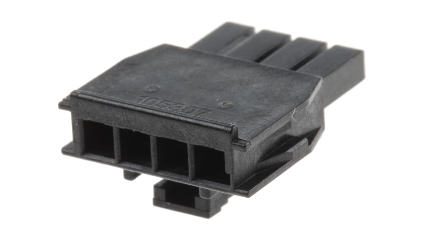 Molex Nano-Fit Steckverbindergehäuse Buchse 2.5mm, 4-polig / 1-reihig Gerade, Kabelmontage für