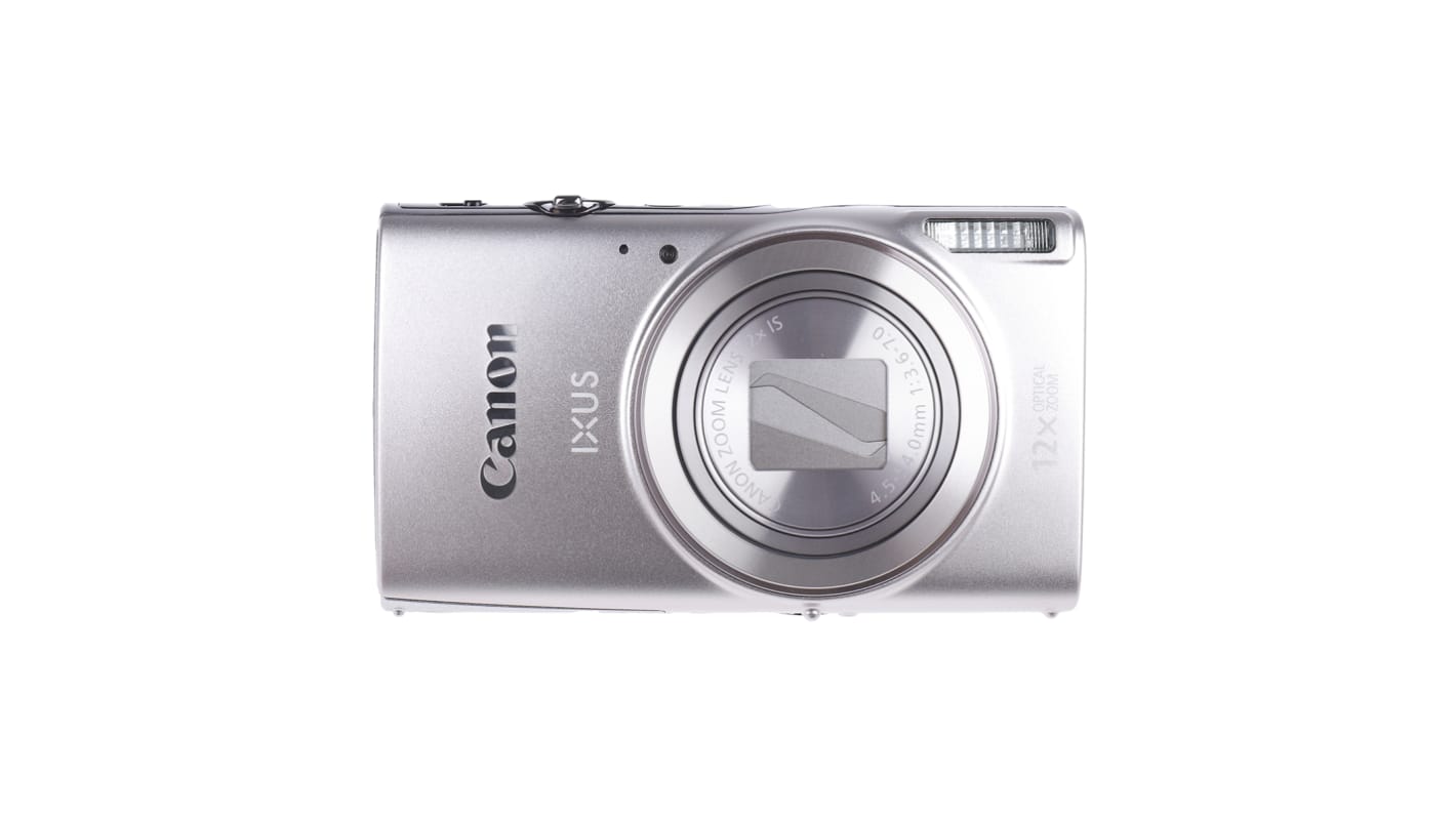 Cámara digital Canon 1079C007, Plata 2.5fps, zoom digital 4X, zoom óptico 12X, LCD 3plg 20.2MP Sí No Sí