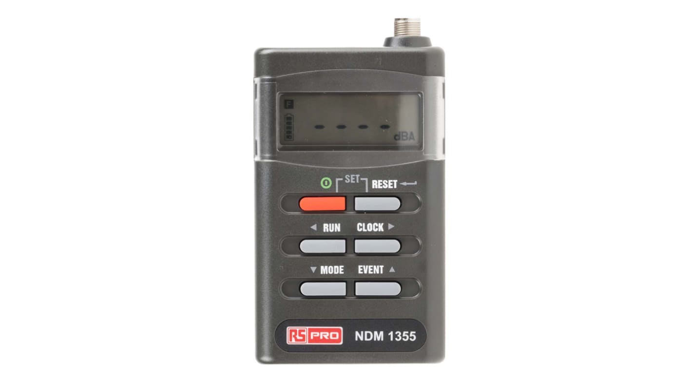 RS PRO NDM1355 Sound Level Meter, 10kHz max