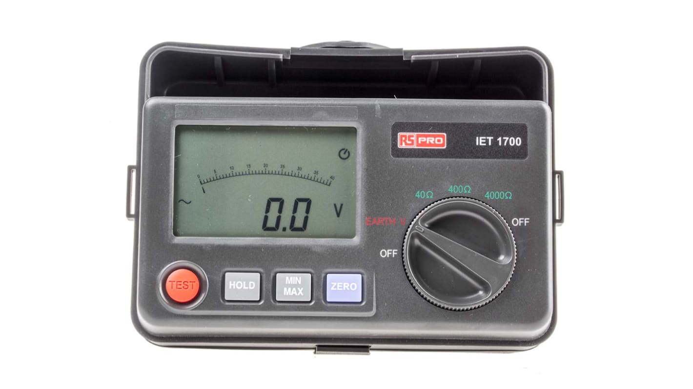 Testeur de terre IET1700 RS PRO, LCD