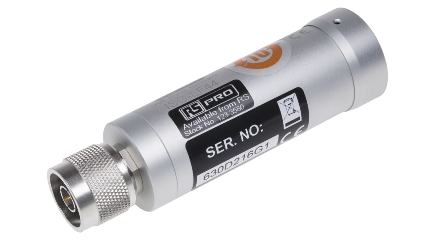 Generador de señales RF RS PRO ISG LF44, impedancia 50Ω, interfaz USB 2.0