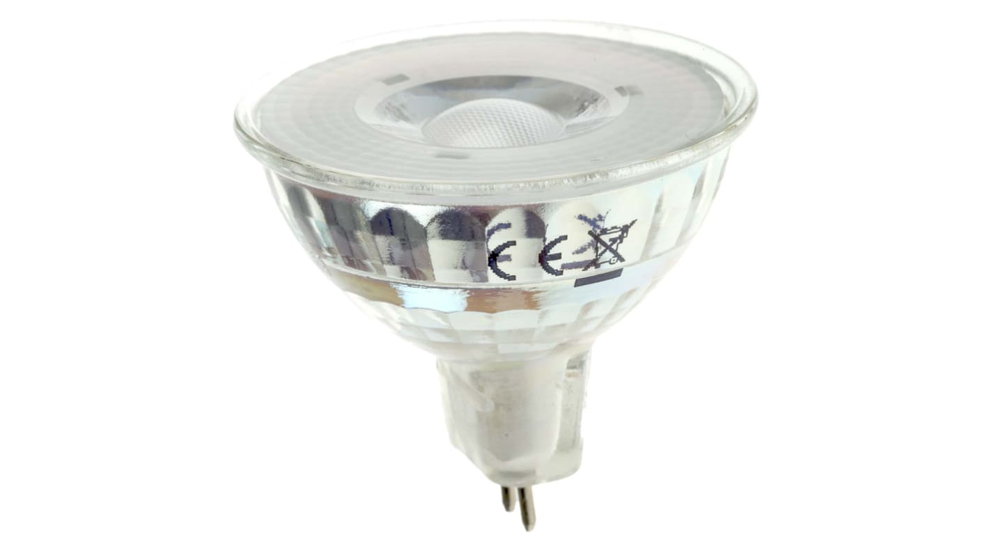 RS PRO GU5.3 LED Reflector Bulb 6 W(36W) 4000K, Cool White, Dimmable