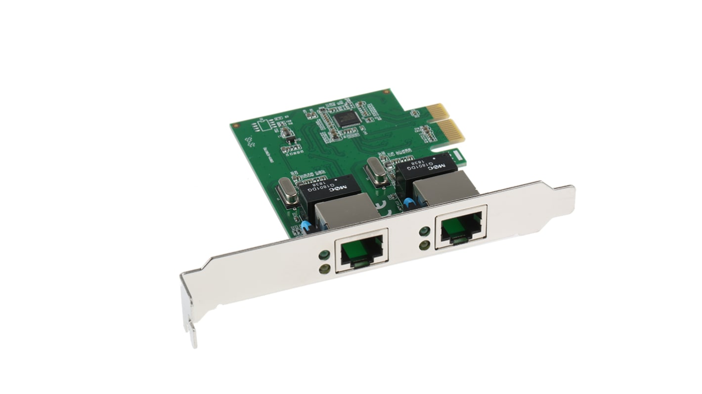 StarTech 2 PCIe Netzwerkkarte, 10/100/1000Mbit/s RJ45, Wake On LAN