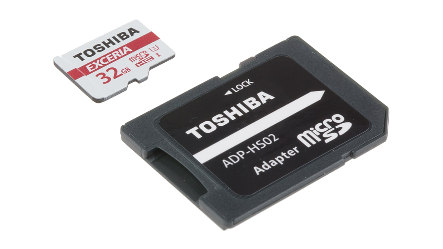 Toshiba 32GB MicroSDHC Micro SD Card, Class 10, UHS-1 U3