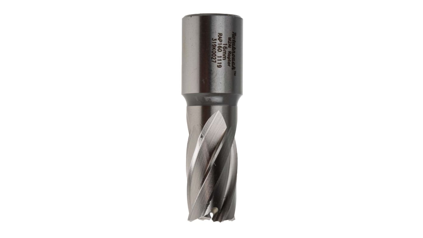 RAP160 Rotabroach HSS 16mm Cutting Diameter Drill Bit RS