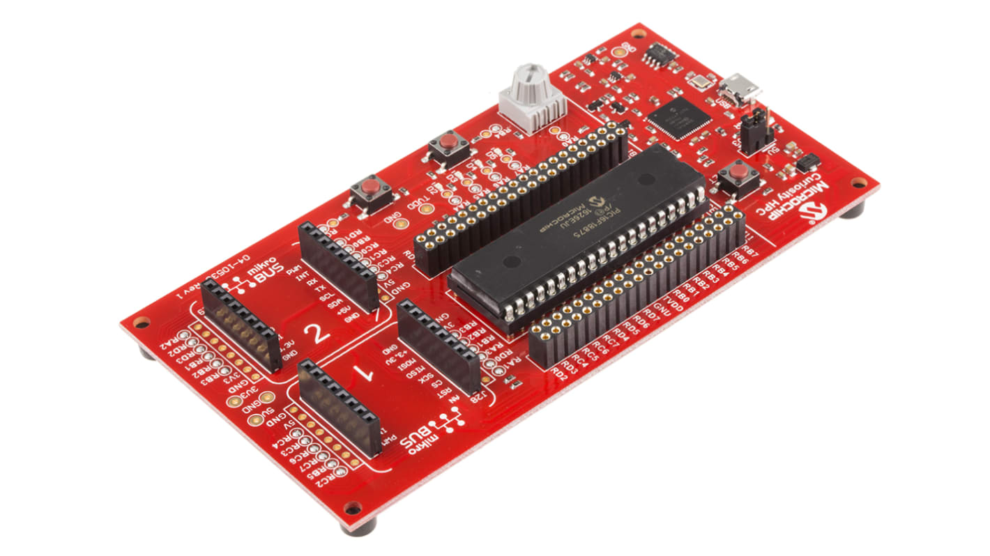 Microchip Curiosity HPC Development Board PIC8 PIC16F18875