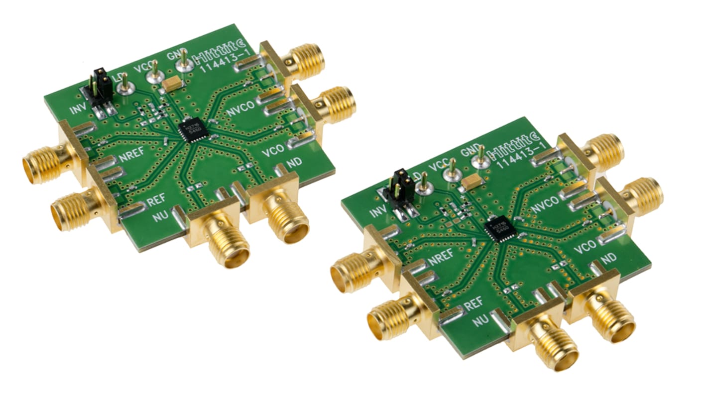 Placa de evaluación Detector de frecuencia de fase Analog Devices EV1HMC3716LP4