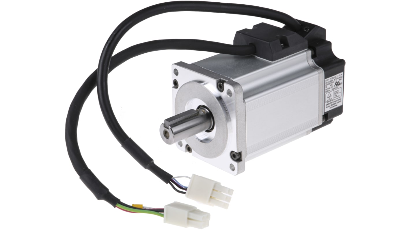 Omron SMARTSTEP2 Servomotor, 1,3 Nm, 200 V, 3000 U/min, 400 W, 50mm, B. 60mm, T. 128.5mm, L. 60mm