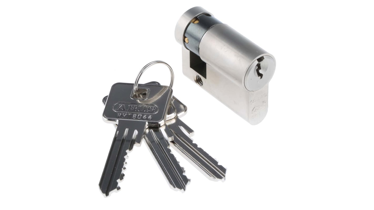 Abus Mécanique – E60np Euro Double Cylindre Nickel Nacré 30