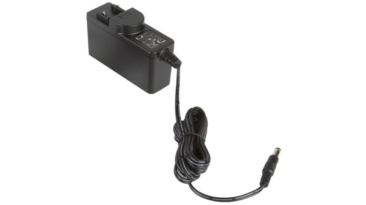 XP Power ACM18 Steckernetzteil AC/DC-Adapter 18W, 100V ac, 5V dc / 2.5A Medizin-Zulassung, Universal-Stecker