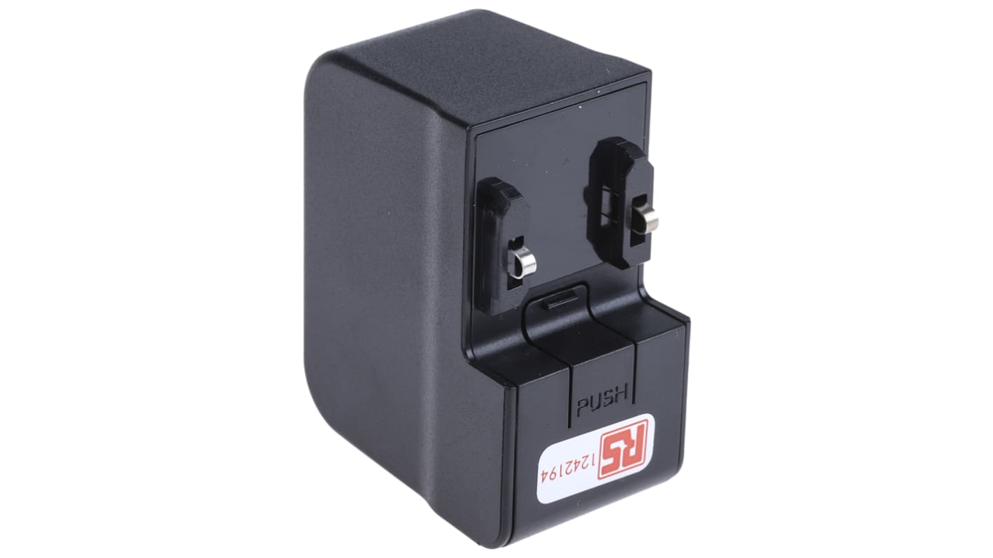 Adapter AC/DC Uwy 5V dc Iwy 2.4A USB typ A 12W, typ wtyczki: Wtyk europejski, australijski, brytyjski, amerykański