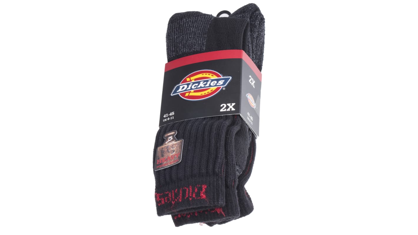 Dickies Black Socks, size 41 → 45 7 → 11