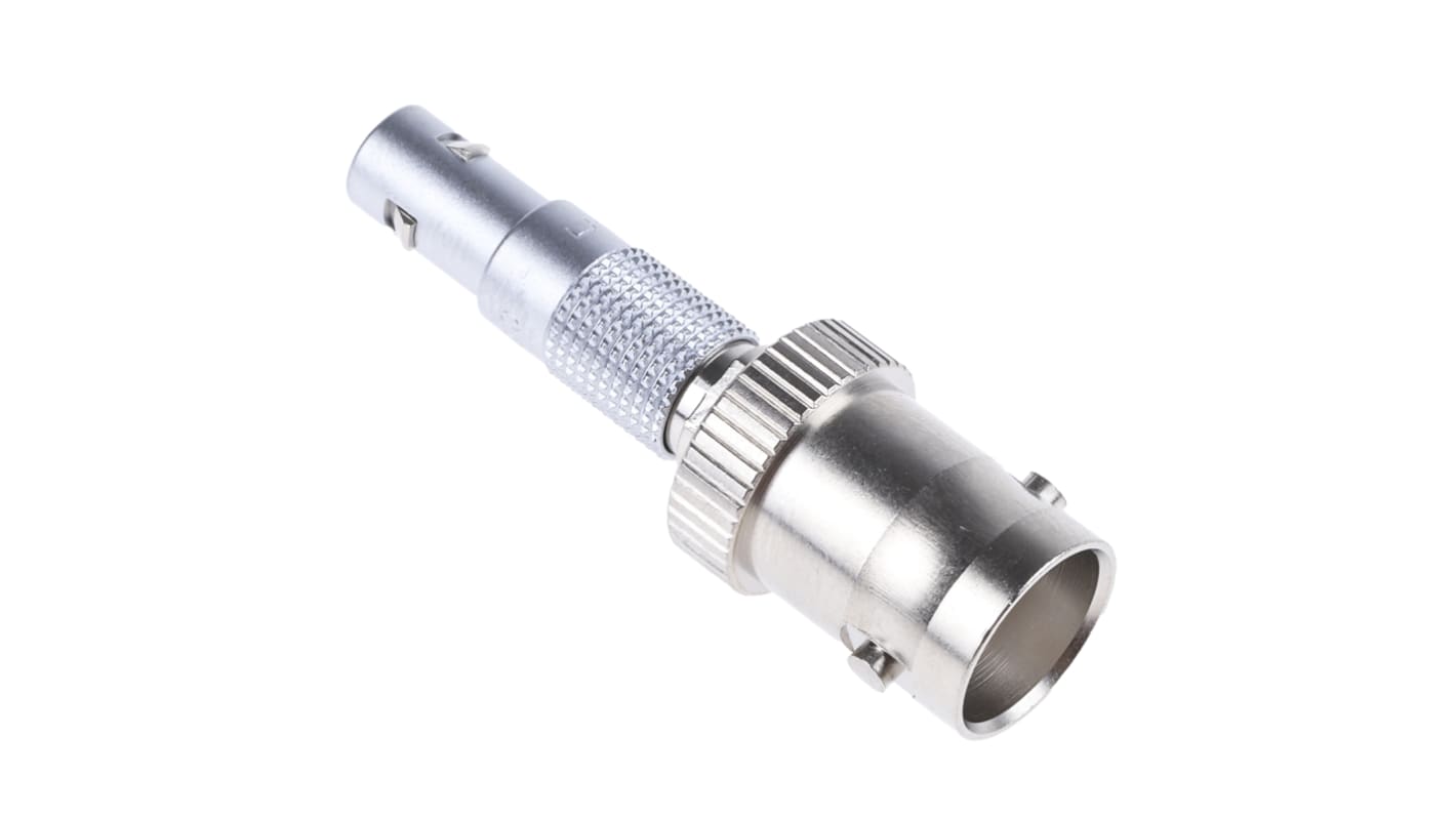 Lemo 50Ω RF adapter, Lige, A: BNC Han til B: NIM-CAMAC CD/N 549 Hun Krom Normal