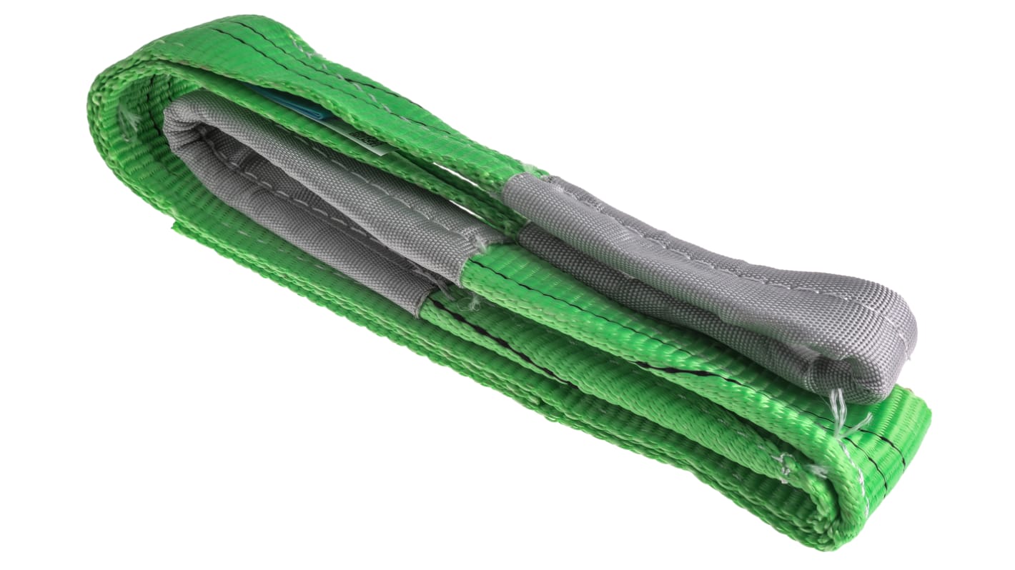 Imbracature di sollevamento RS PRO, 2t, lunghezza 1m, col. Colore verde