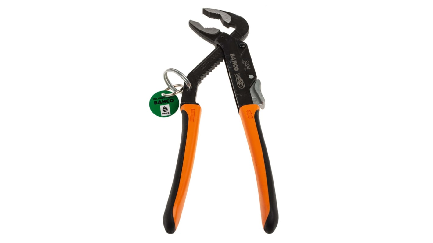 Bahco Water Pump Pliers, 250 mm Overall