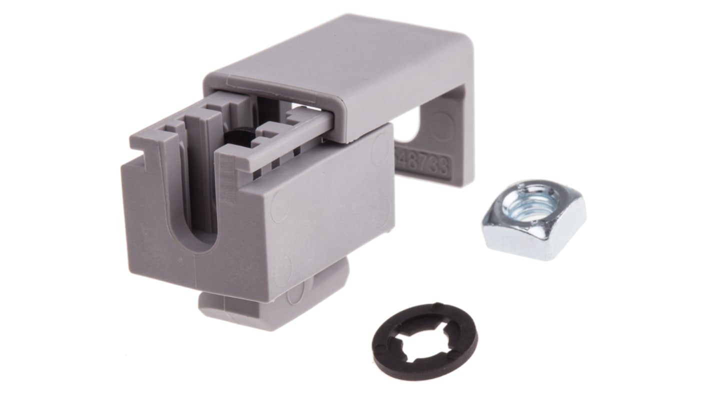 Bloque Variofix Bosch Rexroth 3842548838 de PP, sistema MGE, para perfil de 30 mm, ranura de 8mm