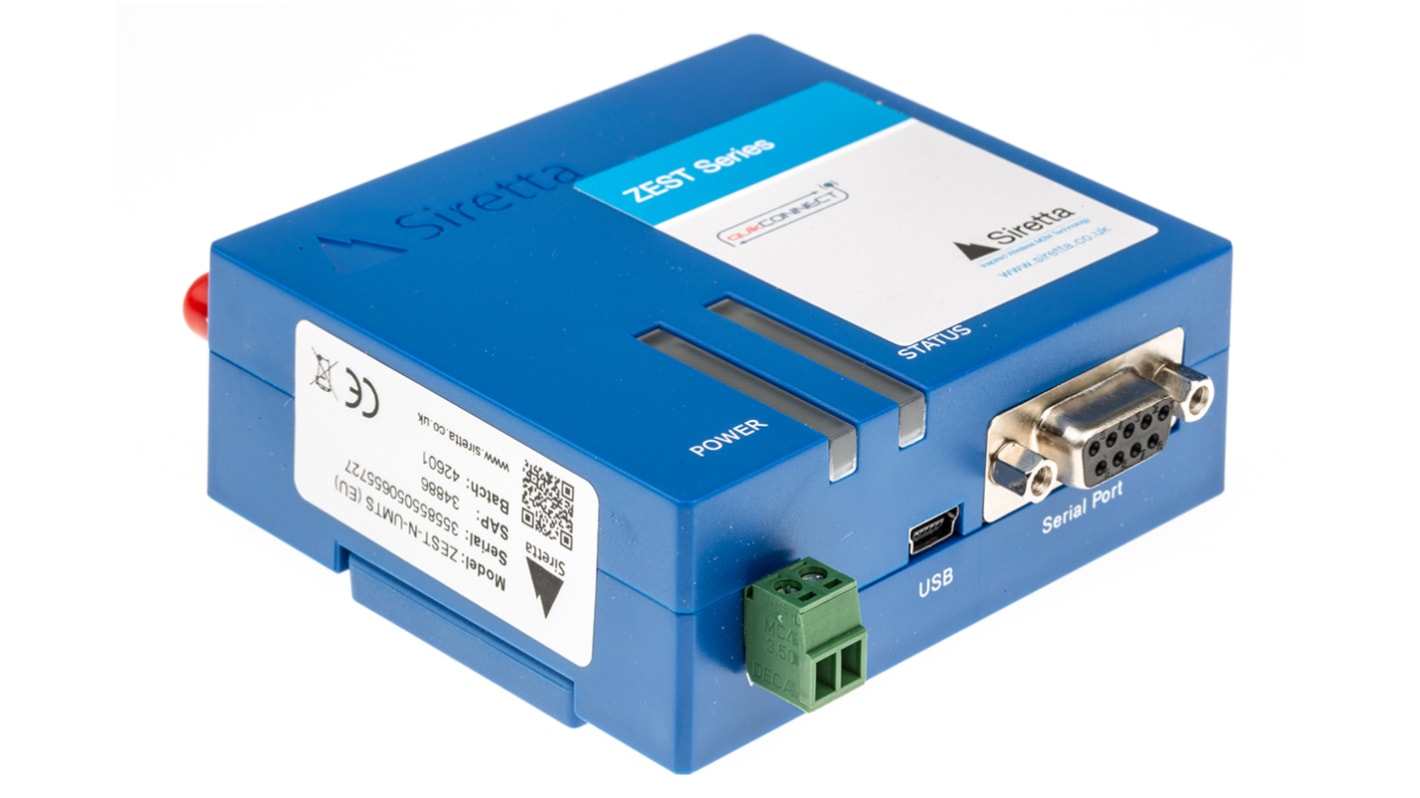 Siretta GSM/GPRS-Modem-Evaluierungskit 1800 MHz (Quadband GSM), 1800 MHz (UMTS/3G), 1900 MHz (Quadband GSM), 1900 MHz