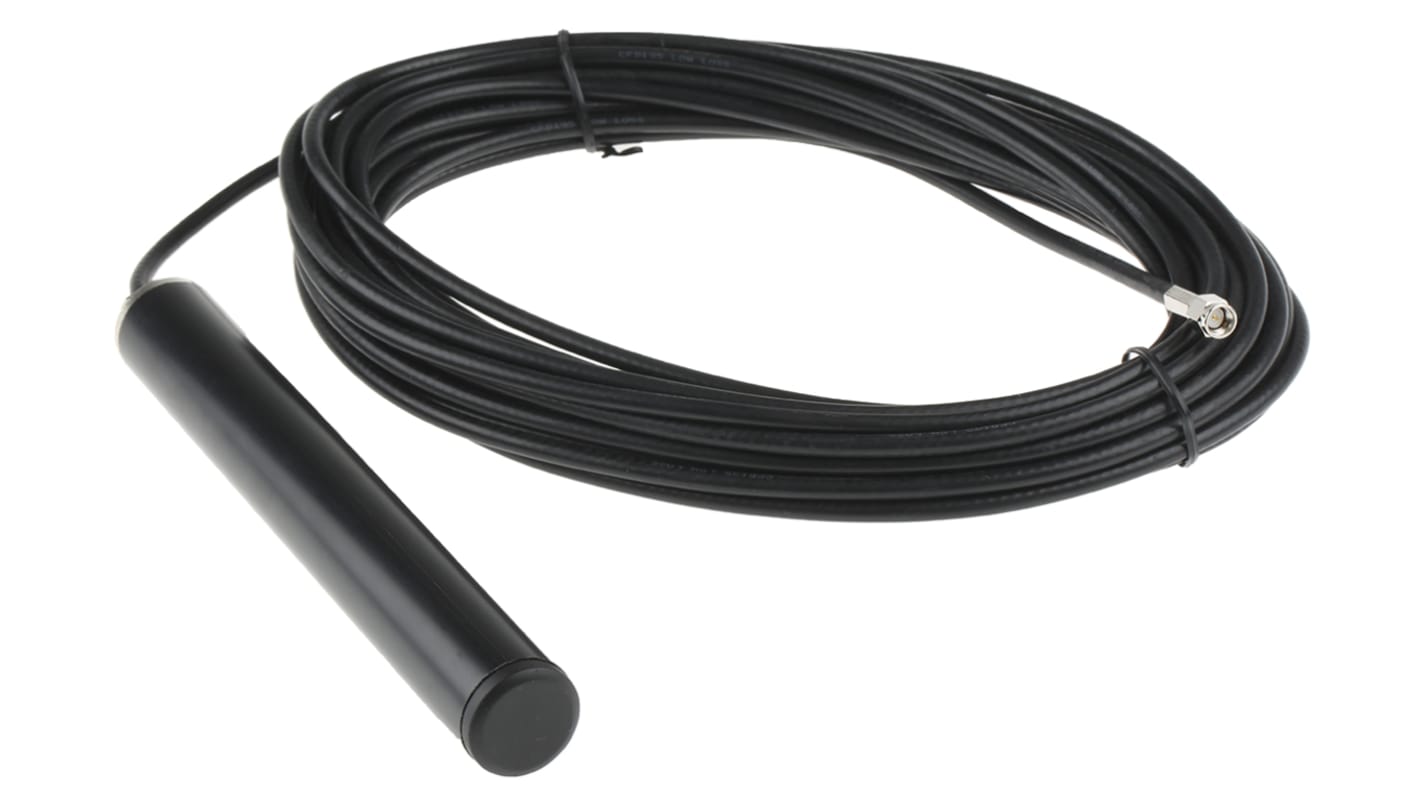 Siretta OSCAR1A/10M/SMAM/S/S/31 Whip Multiband Antenna with SMA Connector, 2G (GSM/GPRS), 3G (UTMS), 4G, 4G (LTE